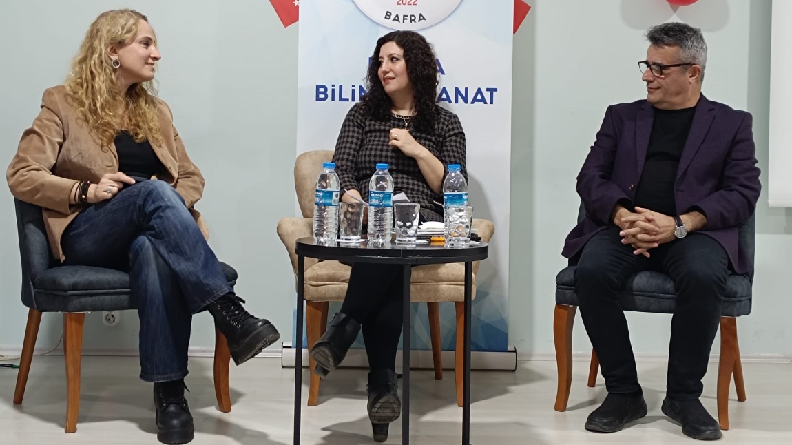Edebiyatın Kalbi Bafra Bilsem'de Attı: 14 Şubat Dünya Öykü Günü’nde Unutulmaz Bir Söyleşi